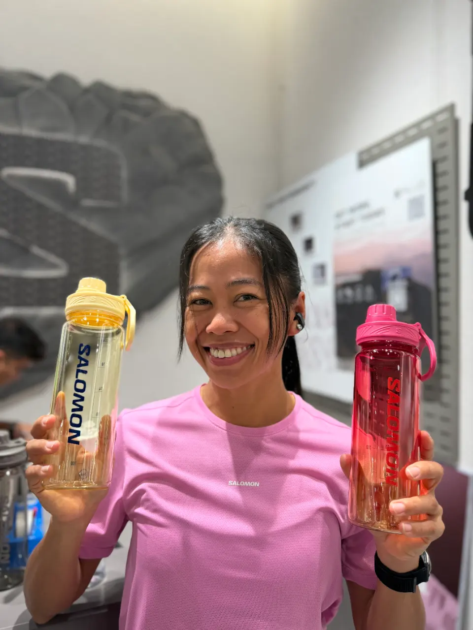 Easy miles around MOA with Salomon.🏃🏾‍♀️ — journal moment 4 of 10