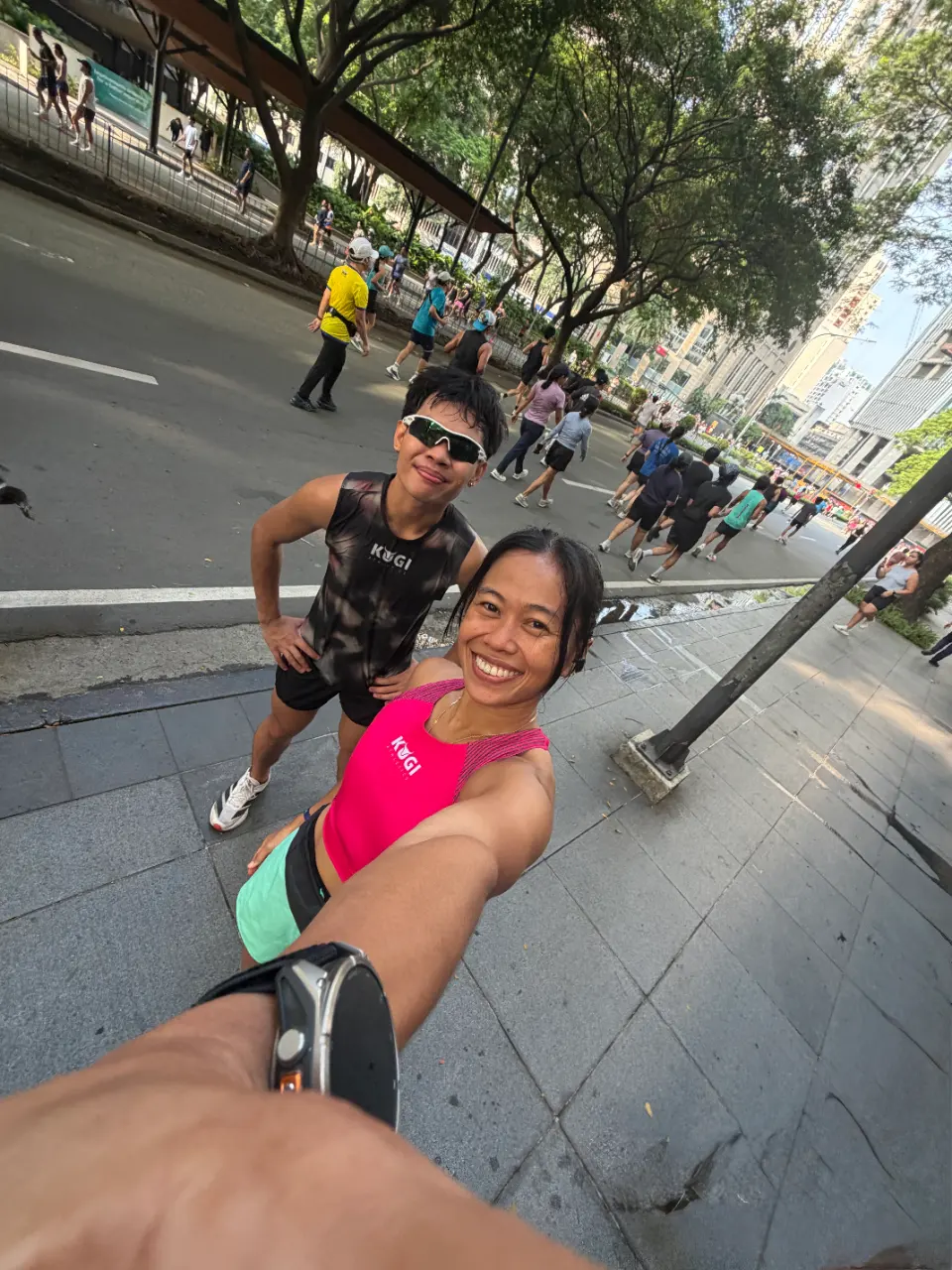 My first “Run With Angge” booking