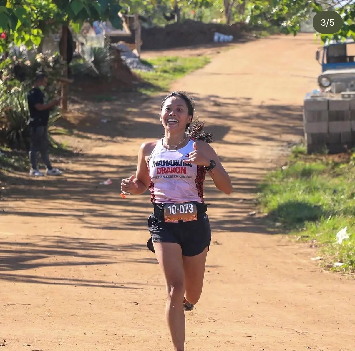 FIRST OFFICIAL TRAIL RUN RACE.🏃🏾‍♀️ — journal moment 3 of 4